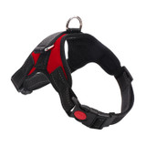 For Small Medium Large Dogs Pet Walking Chest Strap, Size:L(Red)