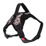 For Small Medium Large Dogs Pet Walking Chest Strap, Size:L(Leopard)