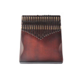 21-Tone Thumb Piano Kalimba Portable Musical Instrument(Brown)