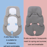 Baby Stroller Seat Cushion Safety Seat Protector Cushion, Color: Gray White