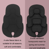 Baby Stroller Seat Cushion Safety Seat Protector Cushion, Color: Black