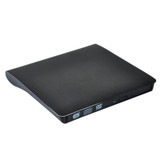 663 High Speed CD DVD Burner USB3.0 Computer Laptop External Optical Drive Burner(Black)