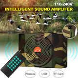 25W  Bluetooth Voice Amplifier Bird Hunting Speaker Supports USB/TF/FM 1000m Remote Control US Plug(Camouflage)