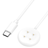 For Google Pixel Watch 2 Type-C Interface Smart Watch Charging Cable, Length: 1m(White)