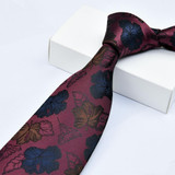 JHX14 Men Formal Business Jacquard Tie Wedding Clothing Accessories