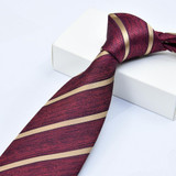 JHX25 Men Formal Business Jacquard Tie Wedding Clothing Accessories