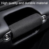 1pair Car Door Handle Decorative Anti-Scratch Cover Car Slippery Leather Inner Door Handle Protective Cover(Brown)