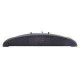 2 in 1 Car LED Digital Display Thermometer Clock(Green)