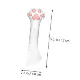 Cartoon Cats Paw Design Can Opener Multi-Function Can Opener Pet Tableware, Style: Spoon (Gray)