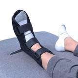 Drop Foot Support Foot Varus / Valgus Correction Brace Ankle Fracture Stabilizer, Size: S(Black)