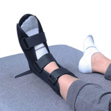 Drop Foot Support Foot Varus / Valgus Correction Brace Ankle Fracture Stabilizer, Size: M(Black)