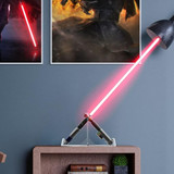 YX060 Lightsaber Stand Acrylic Light Saber Display Holder Black(Transparent)