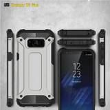 For Galaxy S8 + / G955 Tough Armor TPU + PC Combination Case(Grey)