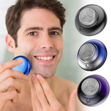 C21 Mini Flying Saucer Shaped Electric Shaver Travel Portable Charging Beard Trimmer(Blue)