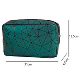 Portable Travel Toiletry Bag Large Capacity Cosmetic Storage Bag(Peacock Green)