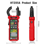 HABOTEST HT205A Multifunctional Intelligent Burn-proof Clamp Multimeter