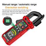 HABOTEST HT205A Multifunctional Intelligent Burn-proof Clamp Multimeter