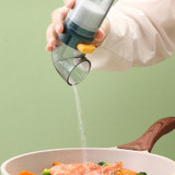 Home Kitchen Quantitative Salt Control Seasoning Jar, Color: 2pcs Blue With Base