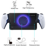 For Sony PS5 PlayStation Portal Remote 9H 0.3mm Explosion-proof Tempered Glass Film