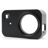 Housing Shell Aluminum Alloy Protective Cage with 37mm Filter Lens & Lens Cap & Screw for Xiaomi Mijia Small Camera (Black)