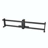 YELANGU L4X-BE YLG1817A 60cm Aluminum Alloy Splicing Slide Rail Track + 3-Wheel Video Pulley Rolling Dolly Car for SLR Cameras / Video Cameras