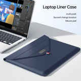 For 13/14 inch Envelope Holder Laptop Sleeve Bag(Grey)