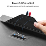 For 15.4/15.6/16.1 inch Envelope Holder Laptop Sleeve Bag with Accessories Bag(Black)