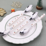 Christmas Cartoon Cutlery Cute Clip Handle Tableware, Style: Knife