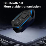 X6 Helmet Bluetooth Headset Wireless Waterproof Moto Handsfree Stereo Headphone(Soft Line Wheat)