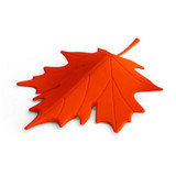 Maple Autumn Leaf Style Home Decor Finger Safety Door Stop Stopper(Red)