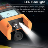 Komshine Mini Handheld Optical Power Meter Fiber Loss Measurement, Specification: KPM-25M-A/-70DBM~+6DBM