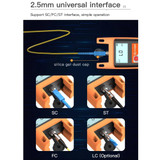 Komshine Mini Handheld Optical Power Meter Fiber Loss Measurement, Specification: KPM-25M-C/-50DBM~+26DBM