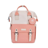 Cwatcun D87 Color Matching Camera Backpack Large Capacity Photography Bag, Size:38 x 31 x 20cm Small(Pink)