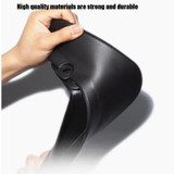 For Tesla Model Y Car Punch-Free Front And Rear Wheel Soft Rubber Mudguards, Style: Carbon Fiber