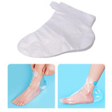 100pcs/pack Household Disposable Socks Waterproof Transparent Bag Foot Cover