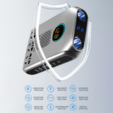 Ozio K20-I 12V / 24V 200W Universal Smart Car LED Digital Display Power Inverter Converter(Silver)