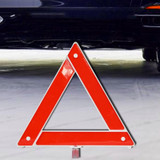 28 x 24cm Car Storage Foldable Tripod Warning Plaque Car Emergency Warning Sign