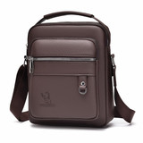 WEIXIER D285 Men Casual Crossbody Single Shoulder Bag(Brown)