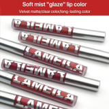 Mist Matte Air Lip Gloss Cosmetics(Gentle Coffee)