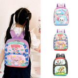 Kindergarten Cartoon School Bag 3D Hard Shell Children Shoulder Backpacks(Bear)