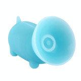 Lovely Pig Shape with Sucker Phone Holder, Random Color Delivery