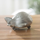 Zinc Alloy Coin Bank Metal Airplane Crafts Children Gifts