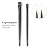 Blade Eyeliner Brush Ultra-thin Bevel Eyebrow Brush Silkworm Brush Makeup Tool(A101 Eyebrow Brush)