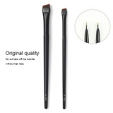 Blade Eyeliner Brush Ultra-thin Bevel Eyebrow Brush Silkworm Brush Makeup Tool(A102 Eyeliner Brush)