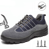 Men and Women Wear-resistant Anti-mite Puncture Safety Shoes, Shoes Size:39(As Show)