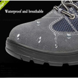 Men and Women Wear-resistant Anti-mite Puncture Safety Shoes, Shoes Size:39(As Show)