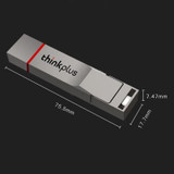Lenovo Thinkplus TU280PRO USB3.2+Type-C Dual Interface Solid State U Disk, Memory: 512GB(Dark gray)