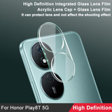 For Honor Play 8T 5G imak Integrated Rear Camera Lens Tempered Glass Film with Lens Cap