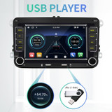 S9070 For Volkswagen 7 inch Portable Car MP5 Player Support CarPlay / Android Auto, Specification:1GB+32GB(Black)