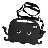 For Lenovo Tab M9 2023 Octopus Style EVA Hybrid PC Shockproof Tablet Case with Strap(Black)